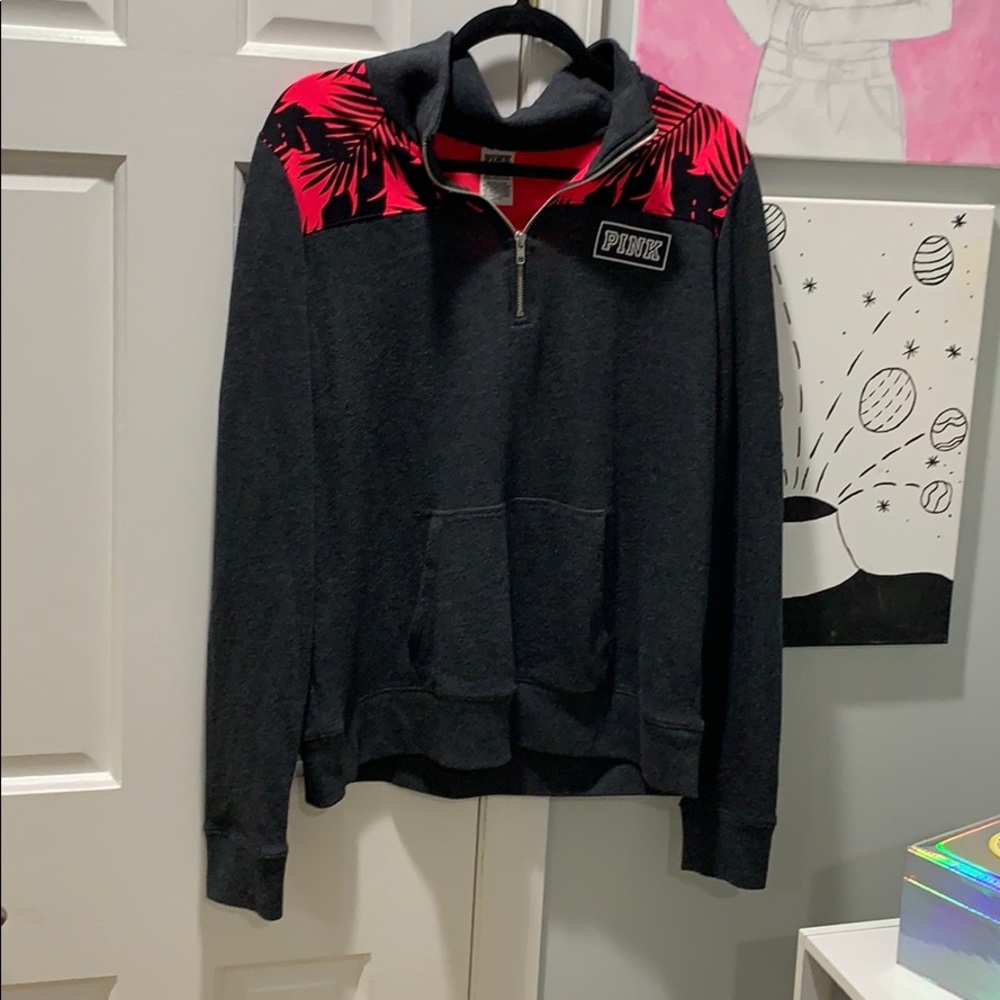 Victoria secret half zip jacket